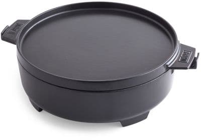 Weber - Cocotte Barbecue Cocotte 2 En 1 Pour Gbs