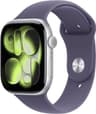 Montre connectée APPLE WATCH 42mm Alu Argent / Violet Serie 11 M/L
