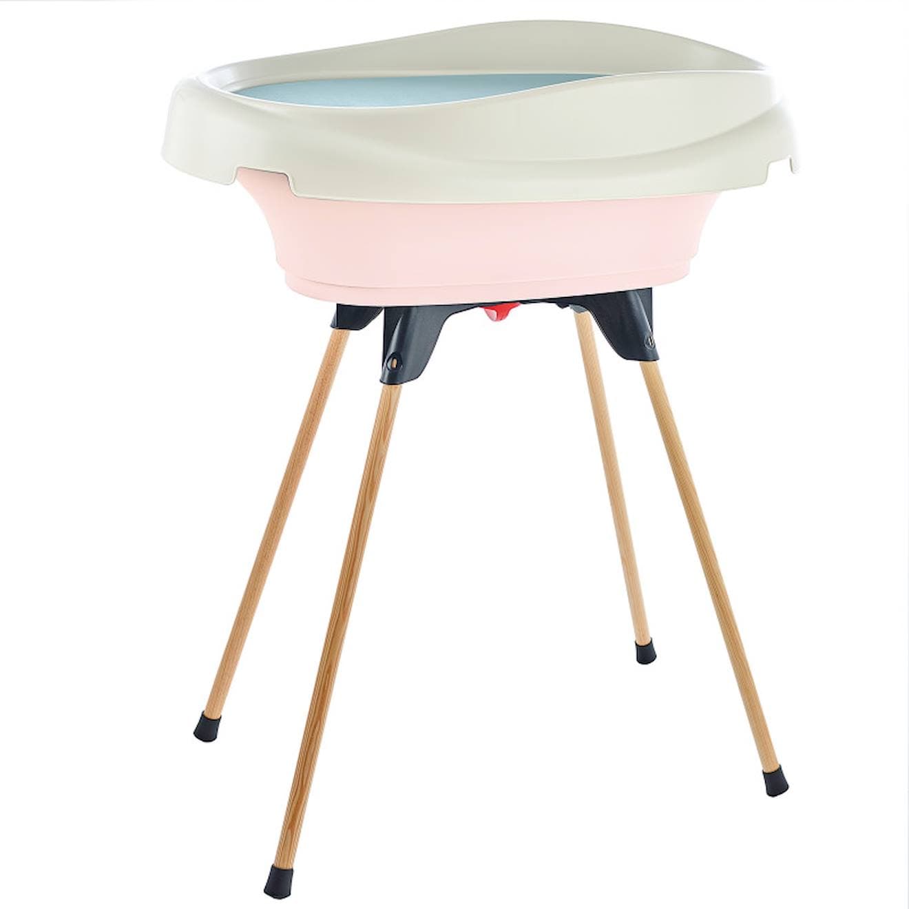 Pack Plan À Langer Et Baignoire Vasco Rose Poudré - image 2
