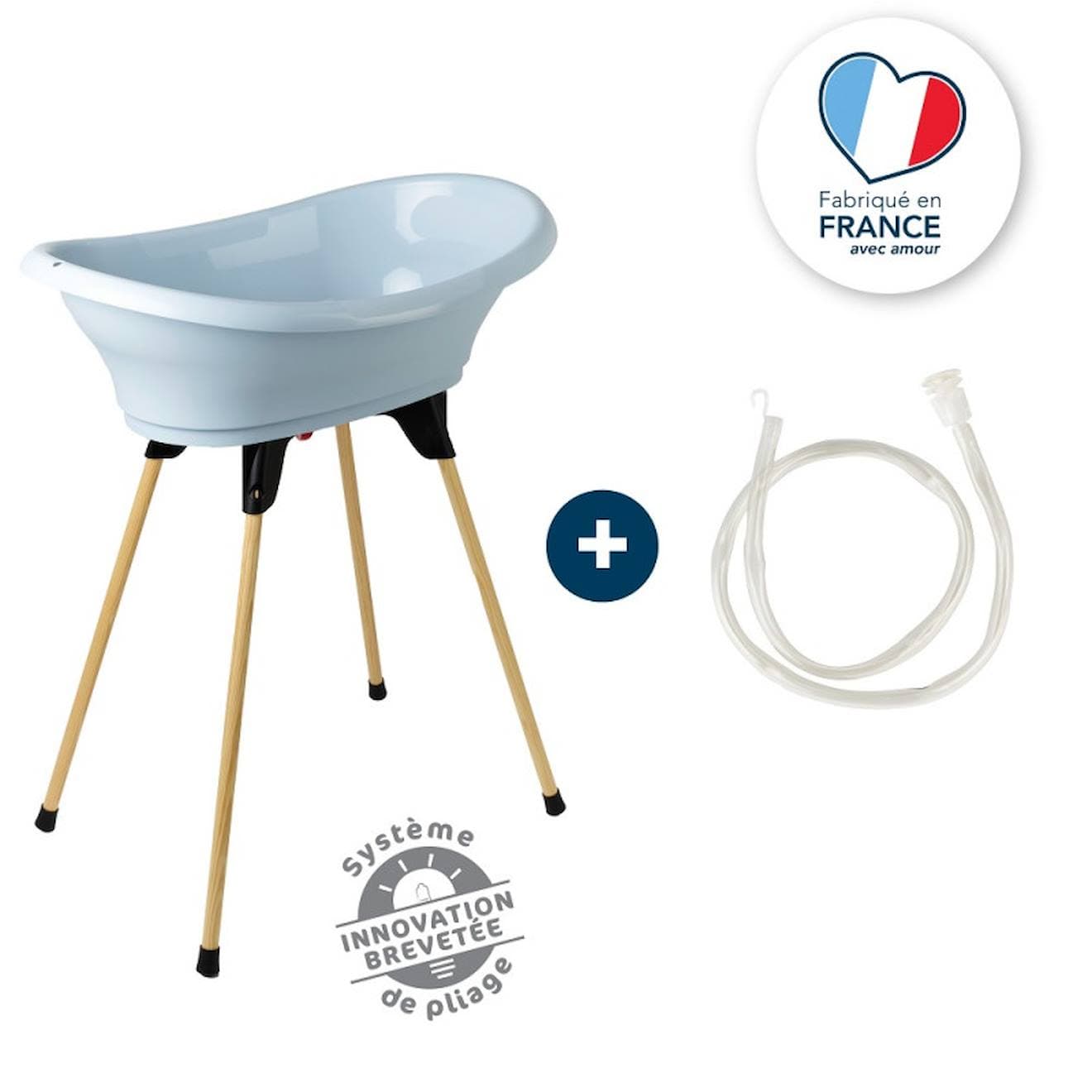 Kit Baignoire Vasco Fleur Bleue - image 2