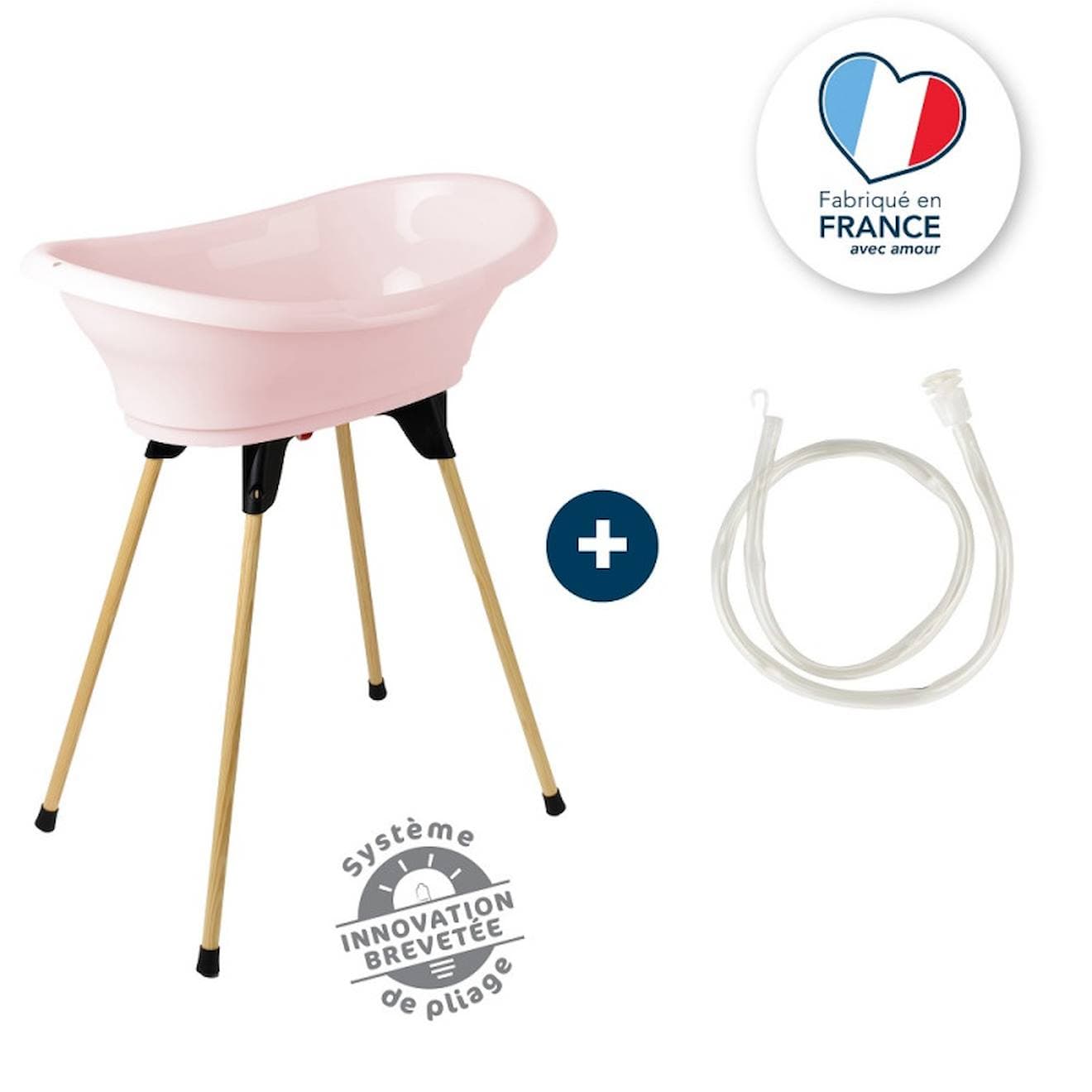 Kit Baignoire Vasco Rose Poudré - image 2
