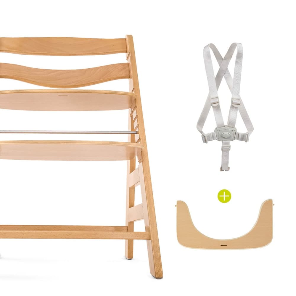 Chaise haute beige - image 2