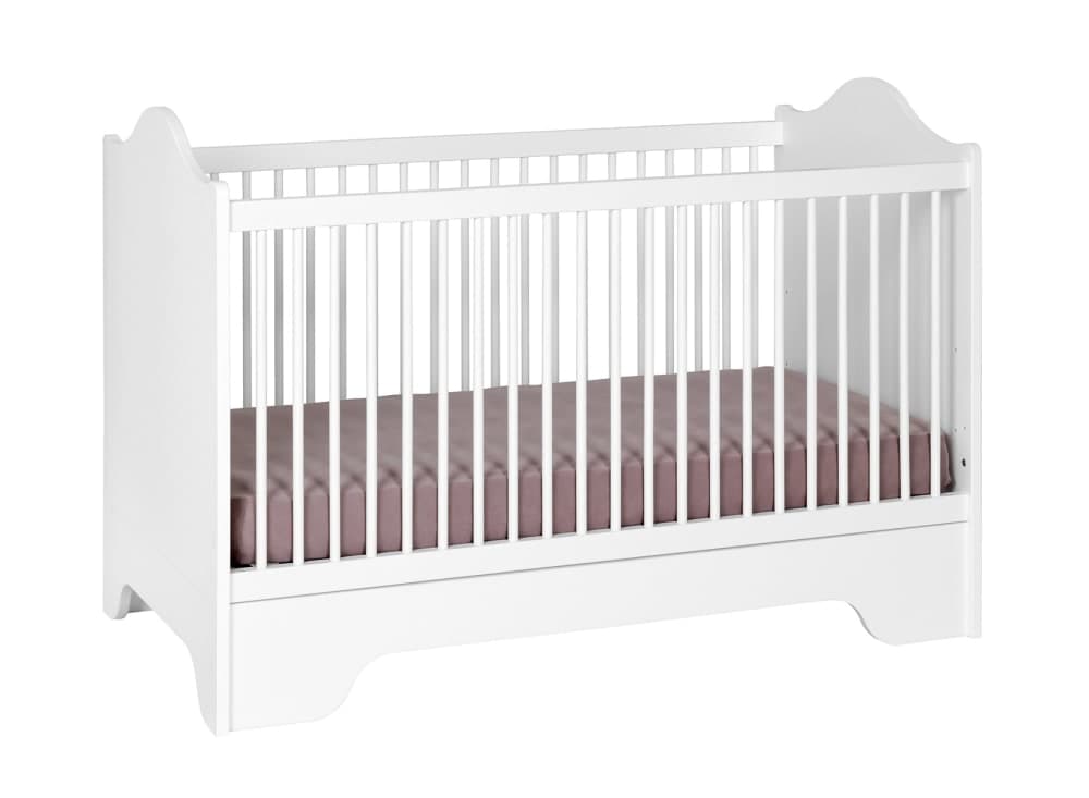 Lit bébé évolutif 70x140 Blanc