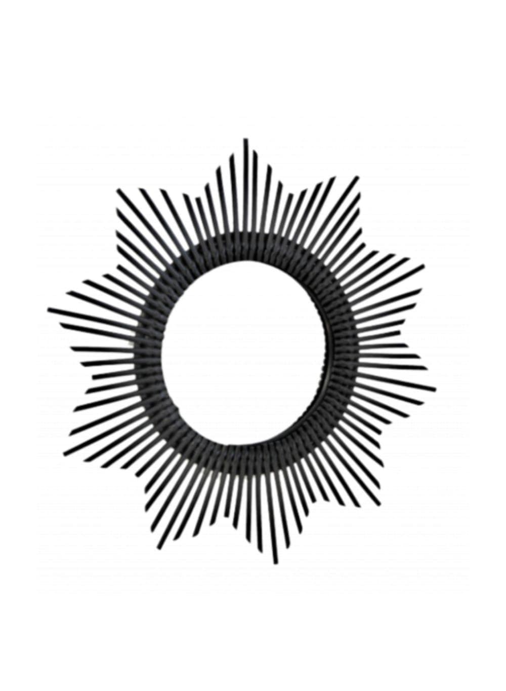 Miroir rotin