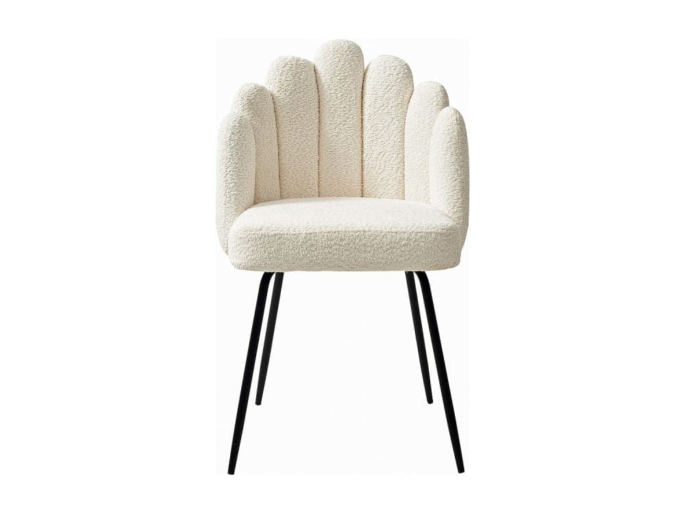 Lot de 2 chaises  crème