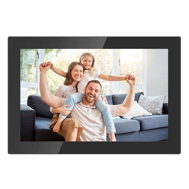 Cadre photo connecté Wi-Fi 25 cm, écran tactile et 32 Go - image 1