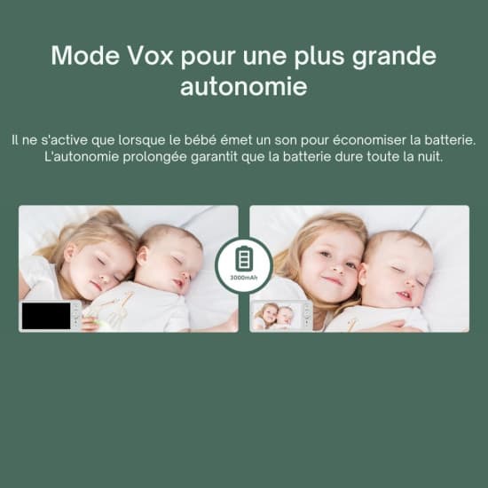 Babyphone caméra connecté ou sans ondes Alnanny - image 2