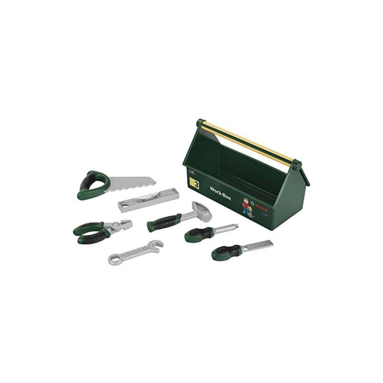 Caisse À Outils Bosch Avec Outils Profiline Vert - image 2