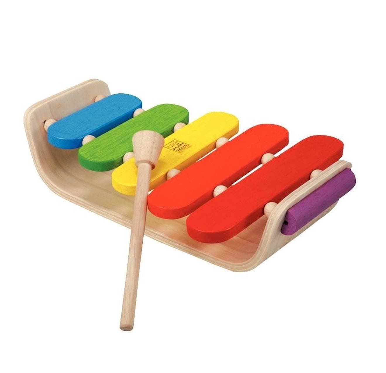 Xylophone Ovale Rouge - image 2