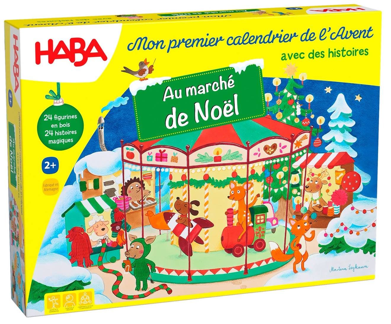 Mon Premier Calendrier De L'avent - Marché De Noël Jaune - image 2
