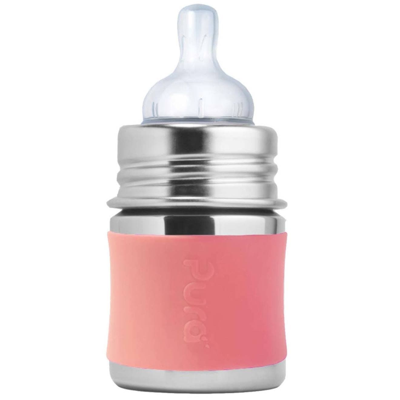 Biberon En Inox 150 Ml Rose - image 2