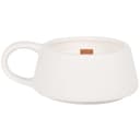 Bougie parfumée tasse en céramique blanche 180g