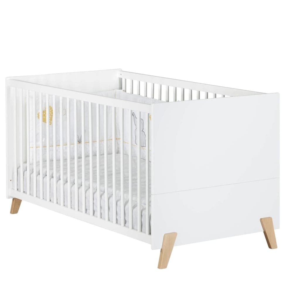 Lit bébé évolutif Little Big Bed Joy naturel (70 x 140 cm)