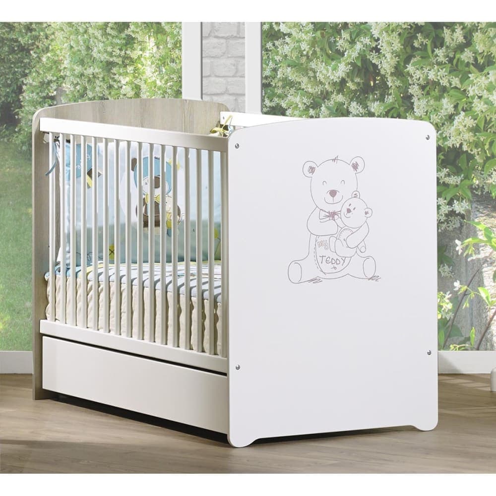 Lit bébé têtes panneaux Teddy (60 x 120 cm) - image 2
