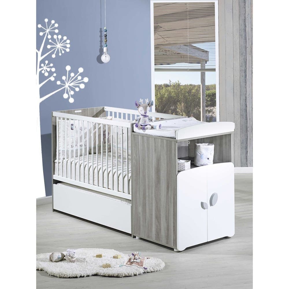Lit bébé combiné évolutif New Leaf (60 x 120 cm) - image 2