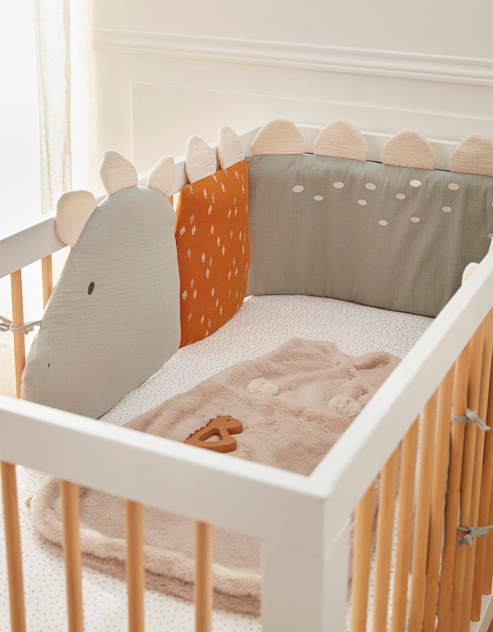 Tour de lit et protège barreaux, bébé - image 2