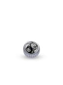 Bouton Bijou Bouton pour moulin à sel, chrome mat