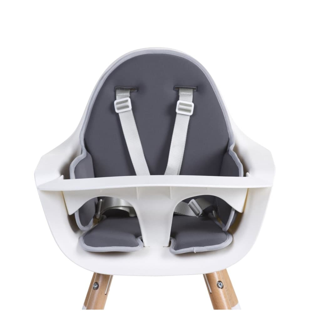 Coussin pour chaise haute evolu en néoprène gris foncé - image 2