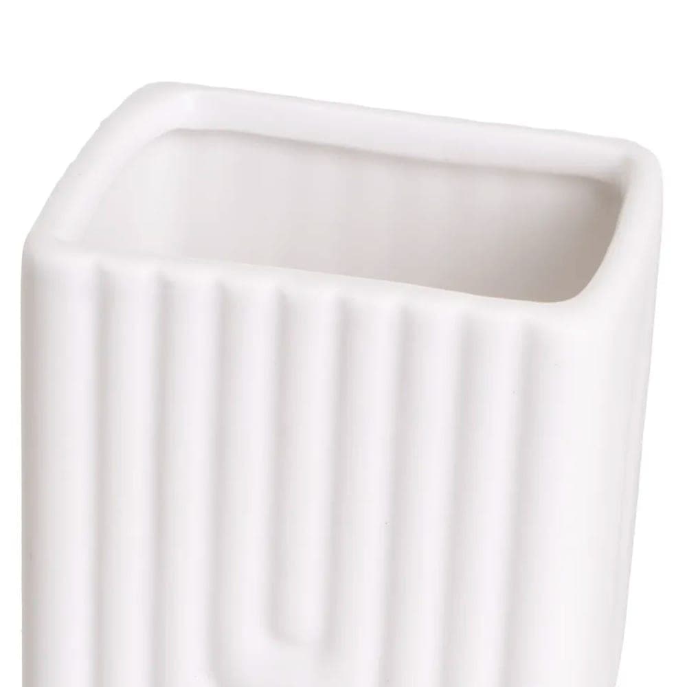 Set salle de bain céramique blanc et doré élégant - image 3