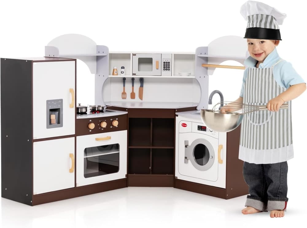 Cuisine enfant brun
