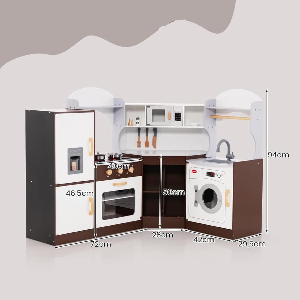 Cuisine enfant brun - image 3