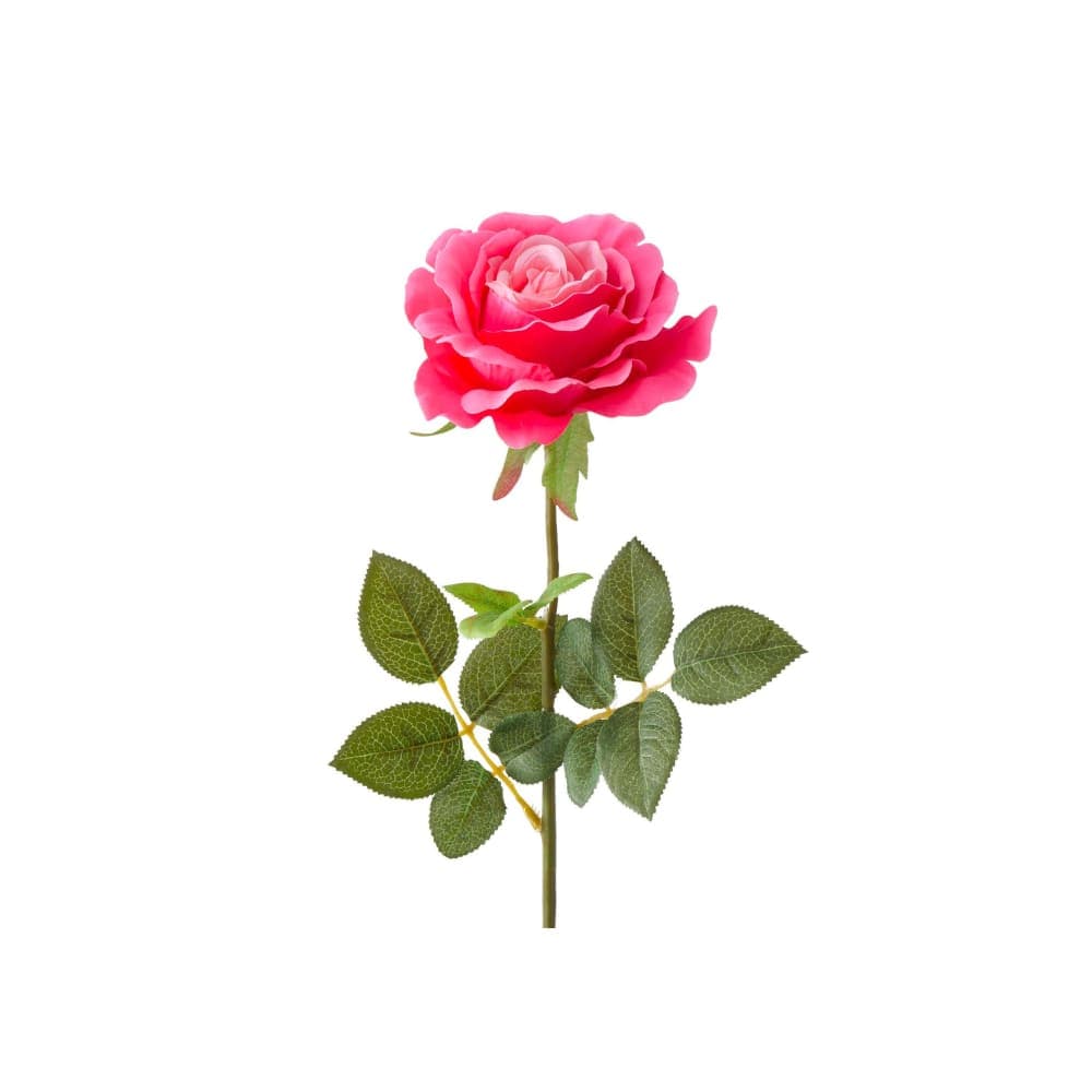 Rose fleur artificielle 11x11x59cm