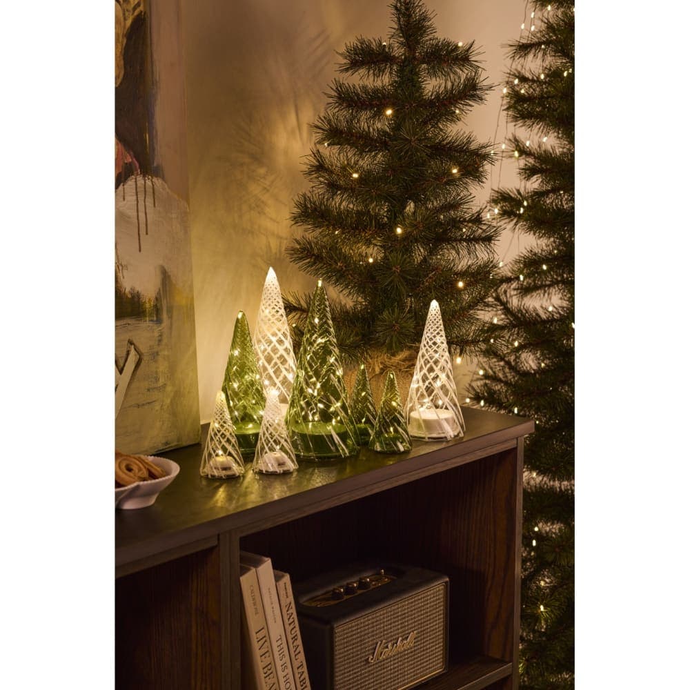 Sapin LED 23cm Vert - image 3