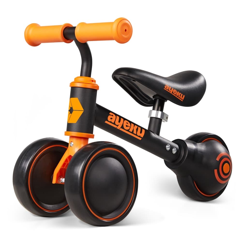 Vélo d’équilibre bébé 1–3 ans, 36cm, Noir