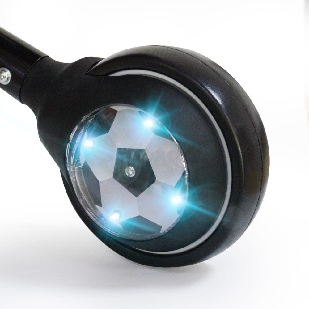 Vélo d’équilibre Football LED, 36cm, Noir - image 3