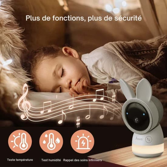 Babyphone lapin connecté Alnanny premium - image 2